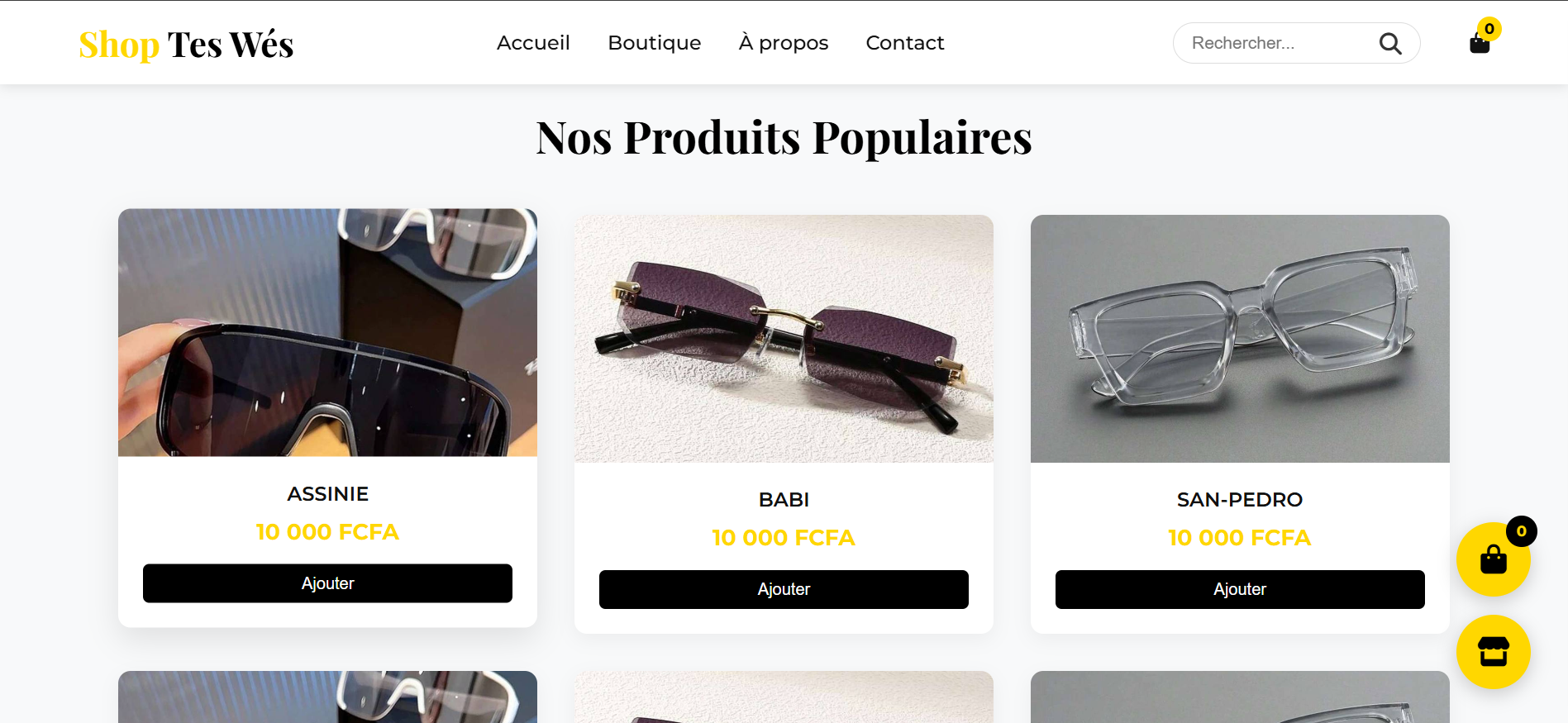 E-commerce project